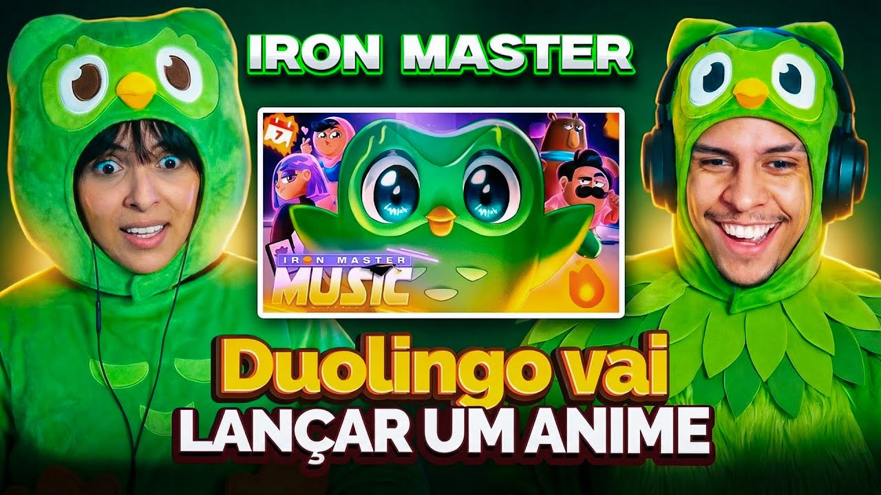 IRON MASTER: Ofensiva | Duolingo Anime | [Casal Jounin React] 🔥