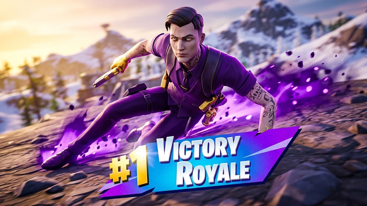 SHADOW MIDAS Skin Fortnite Override Chapter 7 Season 4 - Victory Royale
