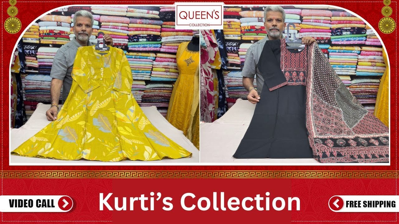From Casual to Classy – Elegant Kurtis & 3 PC Kurti Sets for Women || Queens Collection