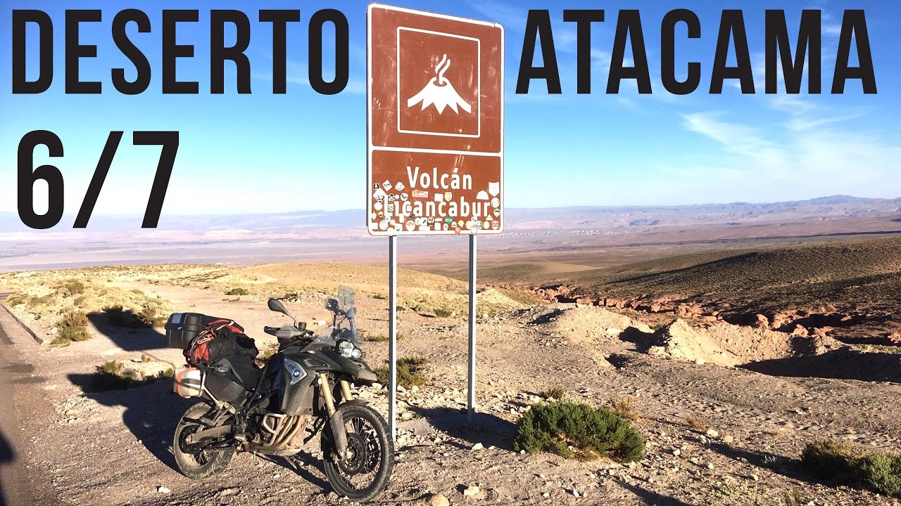 DESERTO DO ATACAMA - MOTO 6/7 - Paso Jama - Salinas Grandes - parte 6