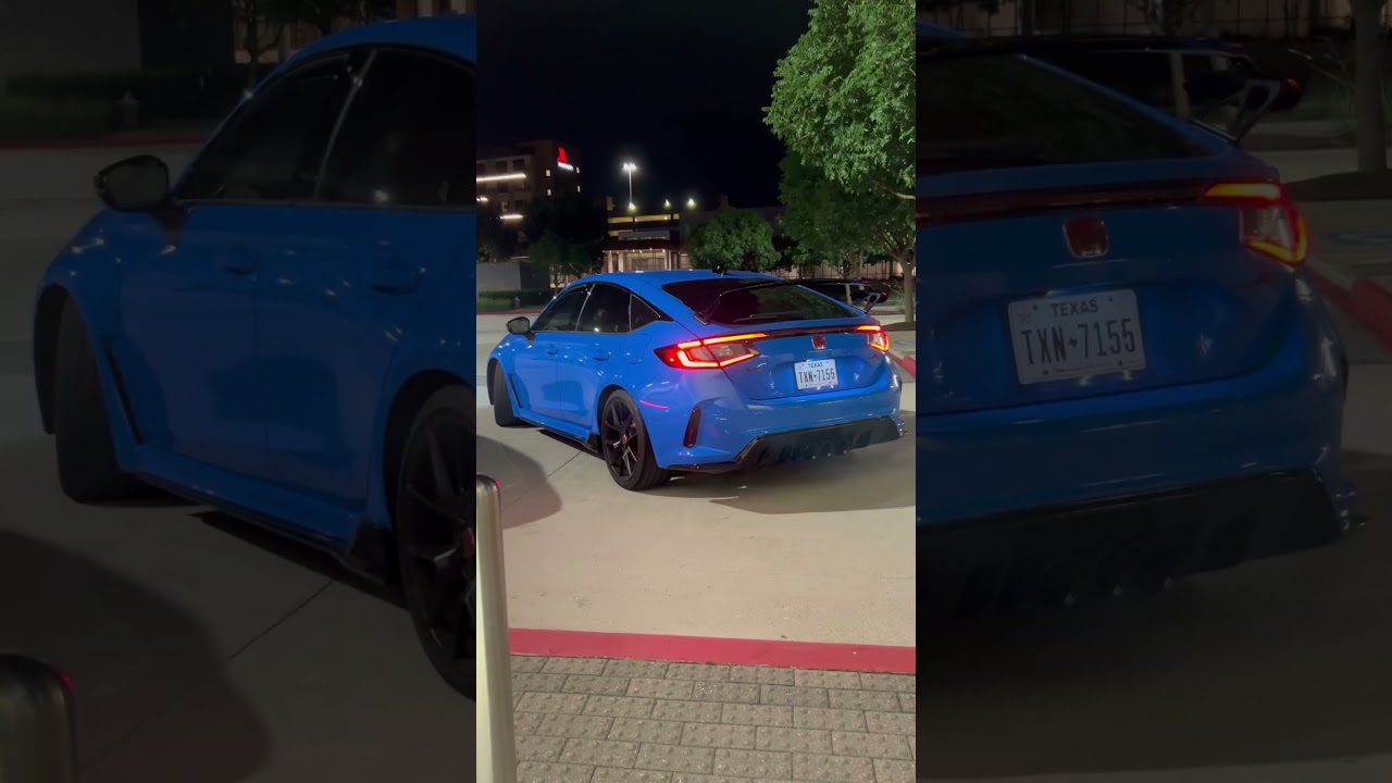 AWE Touring Exhaust FL5 Civic Type R. Revs and Takeoff