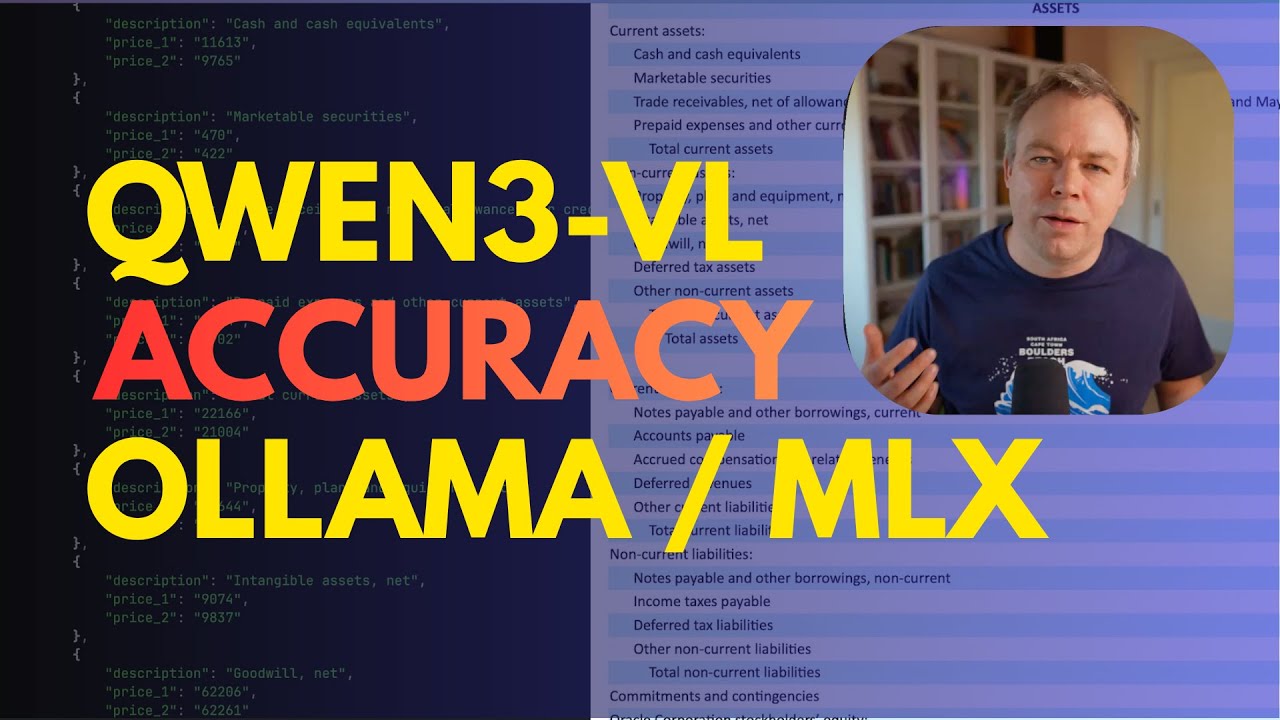 Разница в точности Qwen3-VL на Ollama и MLX