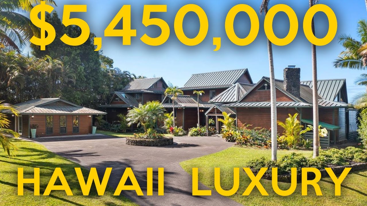 Luxury Hawaiian Estate: 5-Acre Holualoa Masterpiece with Ocean Views & Ohana! 🌴🌺