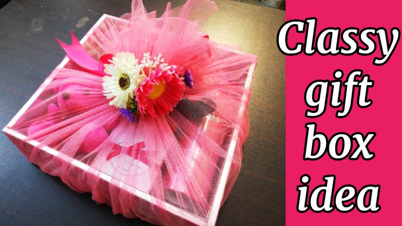 Birthday Gift box|Cardboard gift box making|Gift hamper