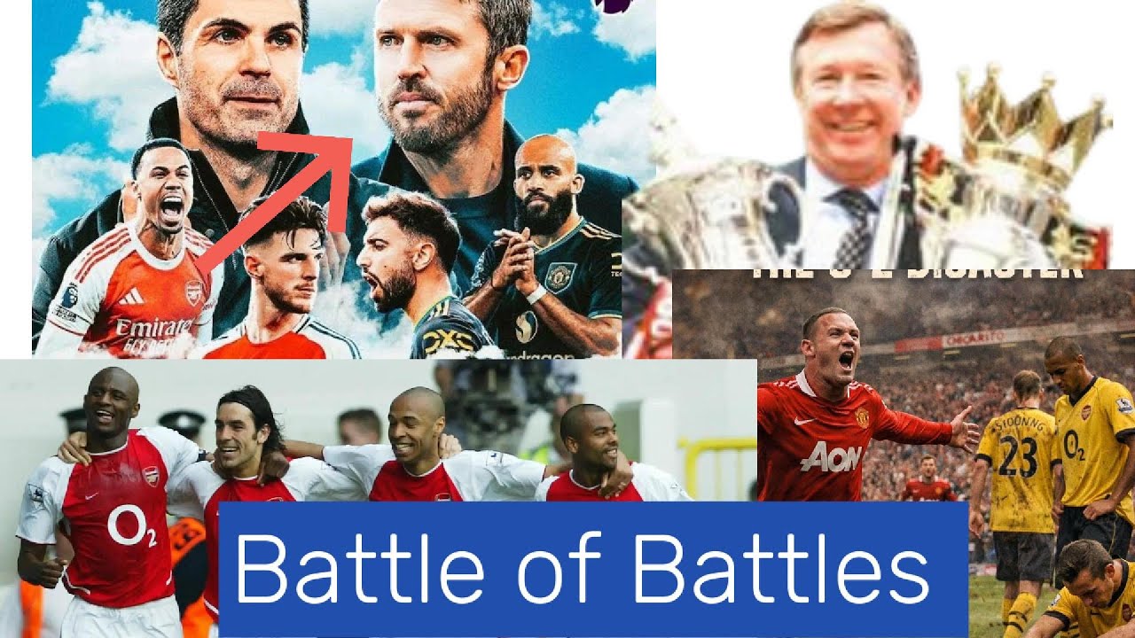 THE GREATEST RIVALRY IN PREMIER LEAGUE HISTORY// Arsenal v Man united
