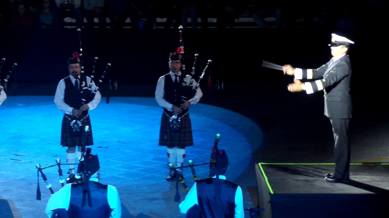 Bicentenario Armada de Chile, Finalización, Tattoo Bandas Militares 2018 Plaza Sotomayor, Valparaiso
