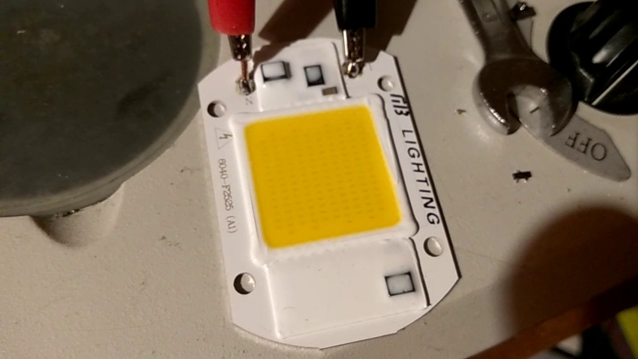 110V 230V AC COB LED module, Warning: High Voltage !
