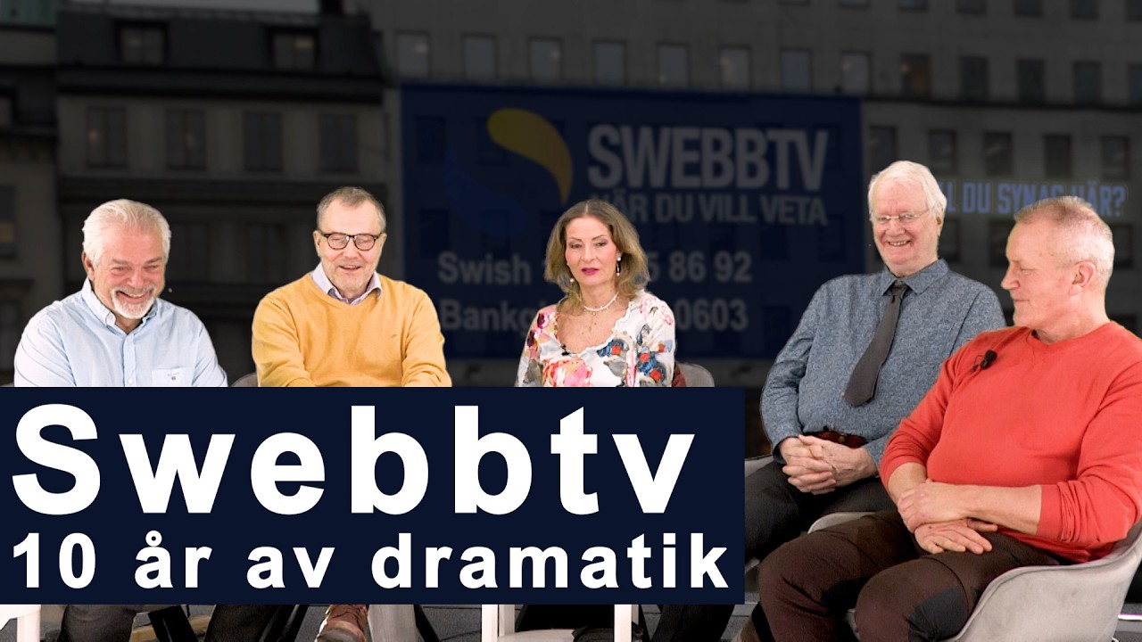 Swebbtv 10 år av dramatik - Jubileumsprogram