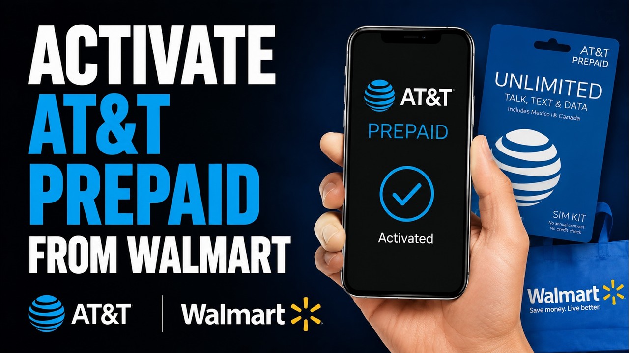 How to Activate AT&T Prepaid Phone From Walmart | AT&T Prepaid Activation Guide