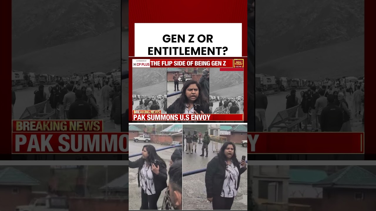&lsquo;We Are Gen Z&rsquo;: Tourist&rsquo;s Checkpoint Argument Goes Viral, Omar Abdullah Reacts #genz #kashmir