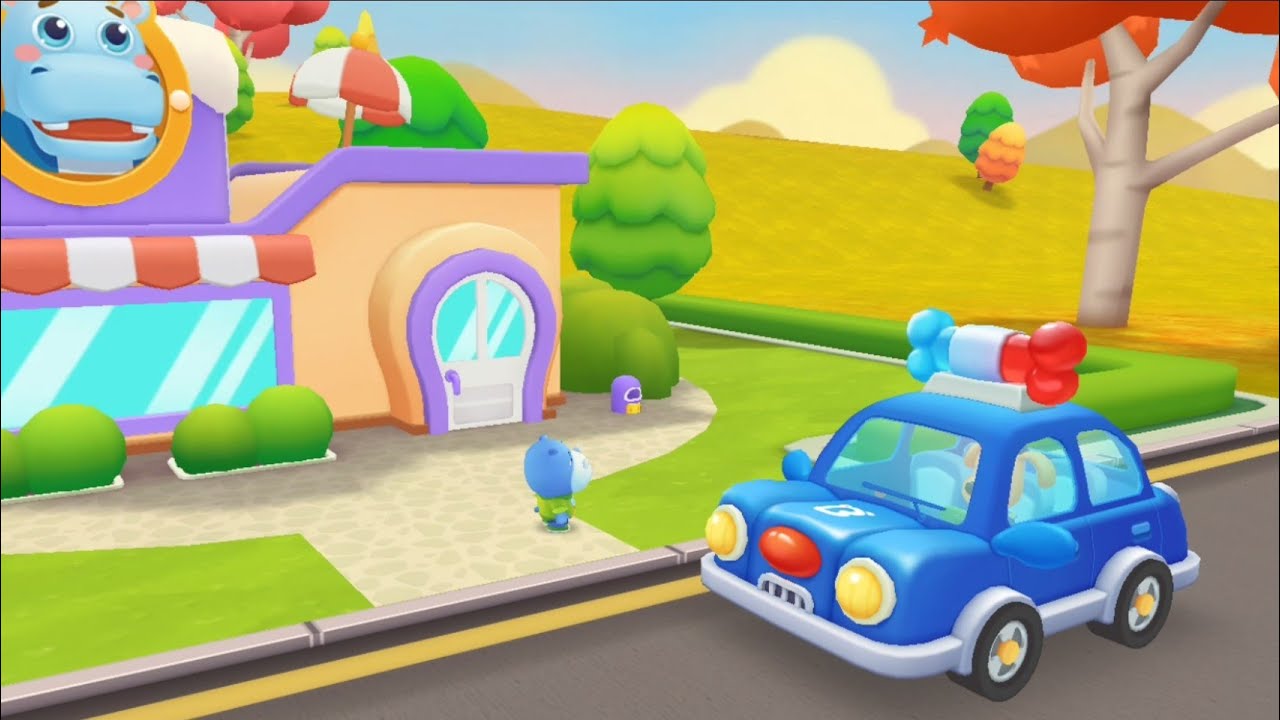 Полиция находится в BabyBus Kids.