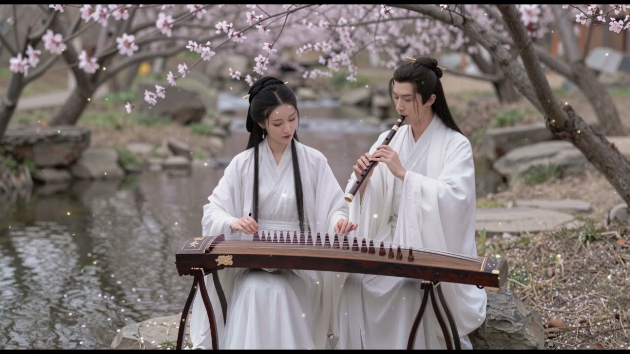 Peaceful Bamboo Flute Night Ambience#deepsleep #relaxingmusic #music #dizi #relax