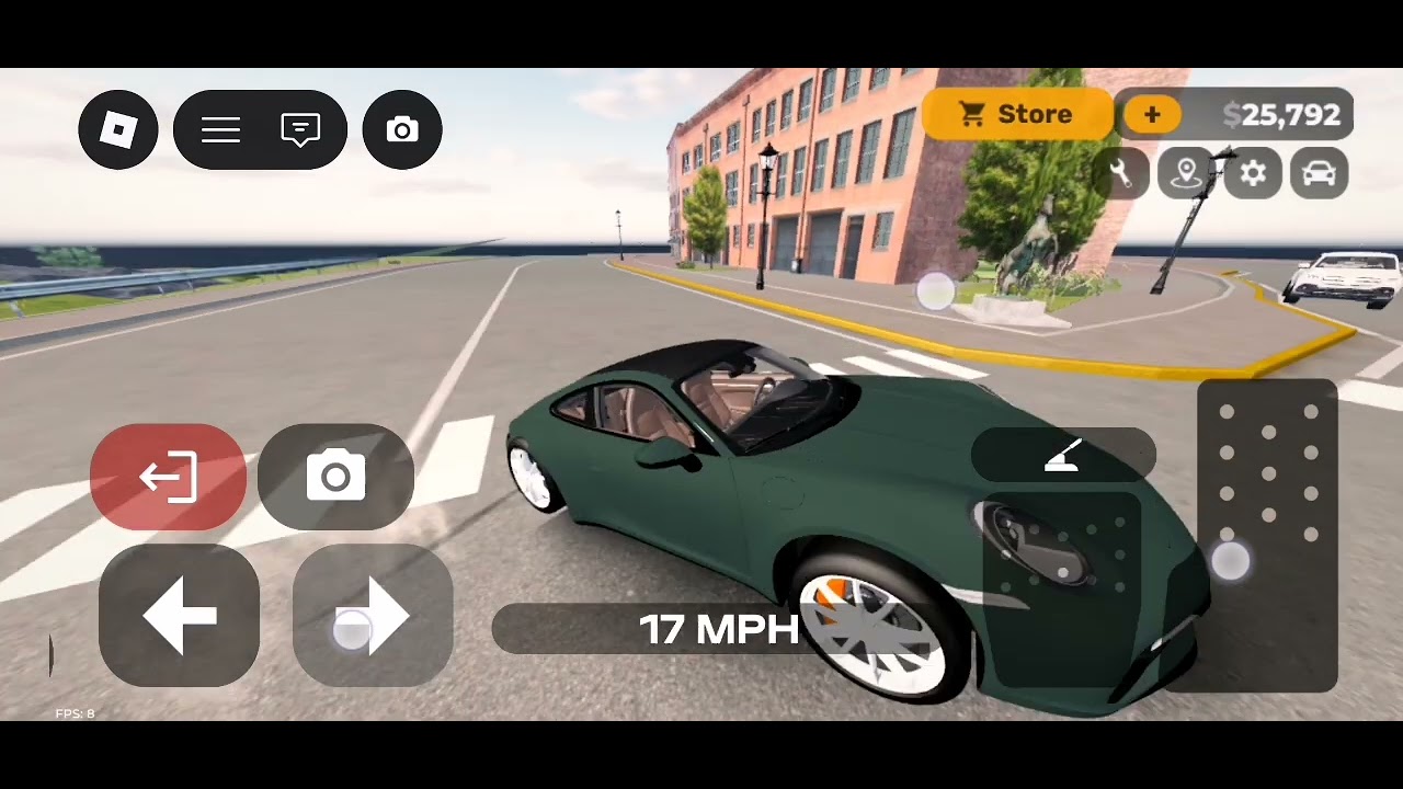 Testing The speed of a Porsche 911