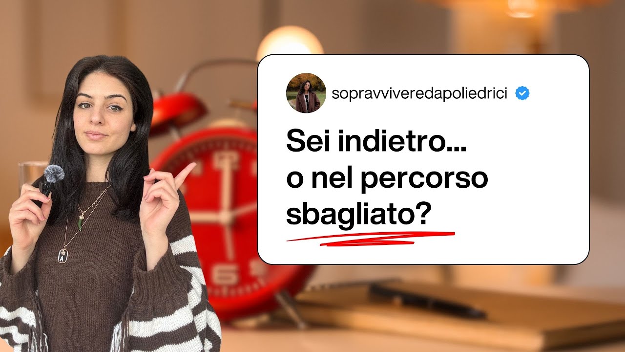 Ti senti indietro: perché succede e qualche consiglio (onesto) - Speciale Multipotenziale 