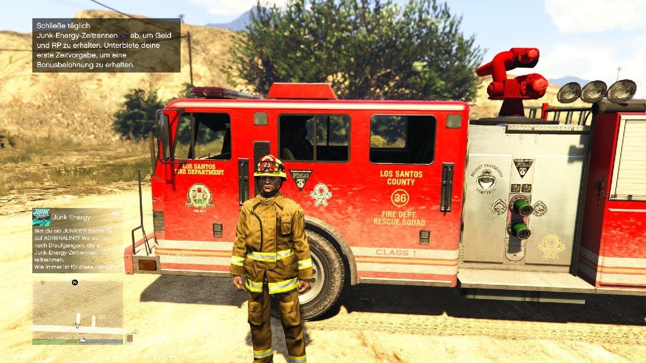 Feuerwehrmann, In GTA