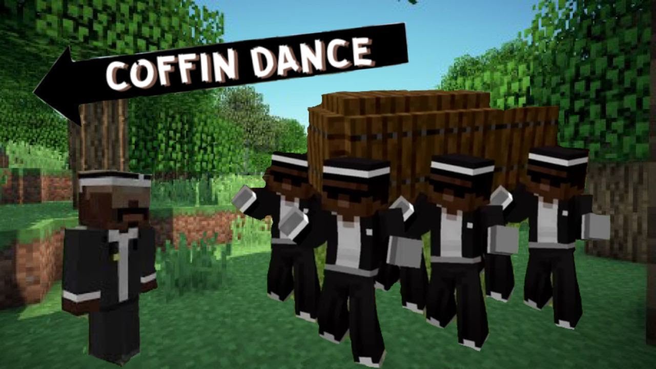 COFFIN DANCE IN MINECRAFT (PART 1)||FAIL MOMENTS #1