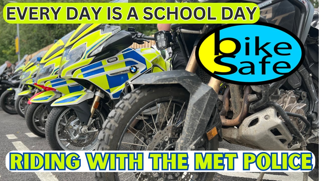 Riding with the police | BIKESAFE | LONDON