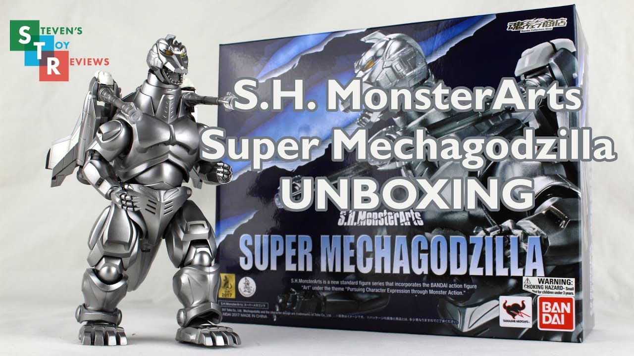 S.H. MonsterArts Super Mechagodzilla Unboxing