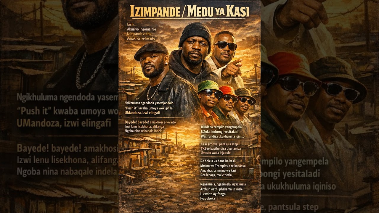 Izimpande / Medu ya Kasi – Tribute to Kwaito Legends.   