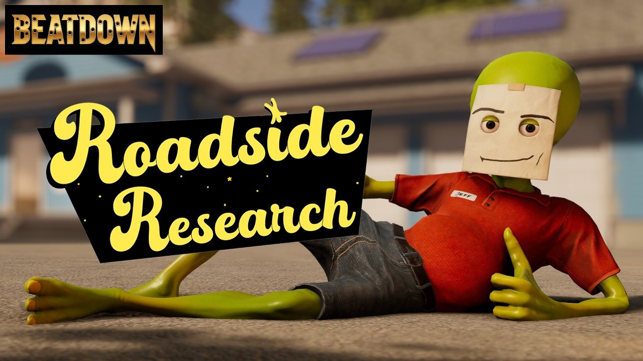 🍀St. Paddy's Day🍀 - Doing some research via the roadside 👽