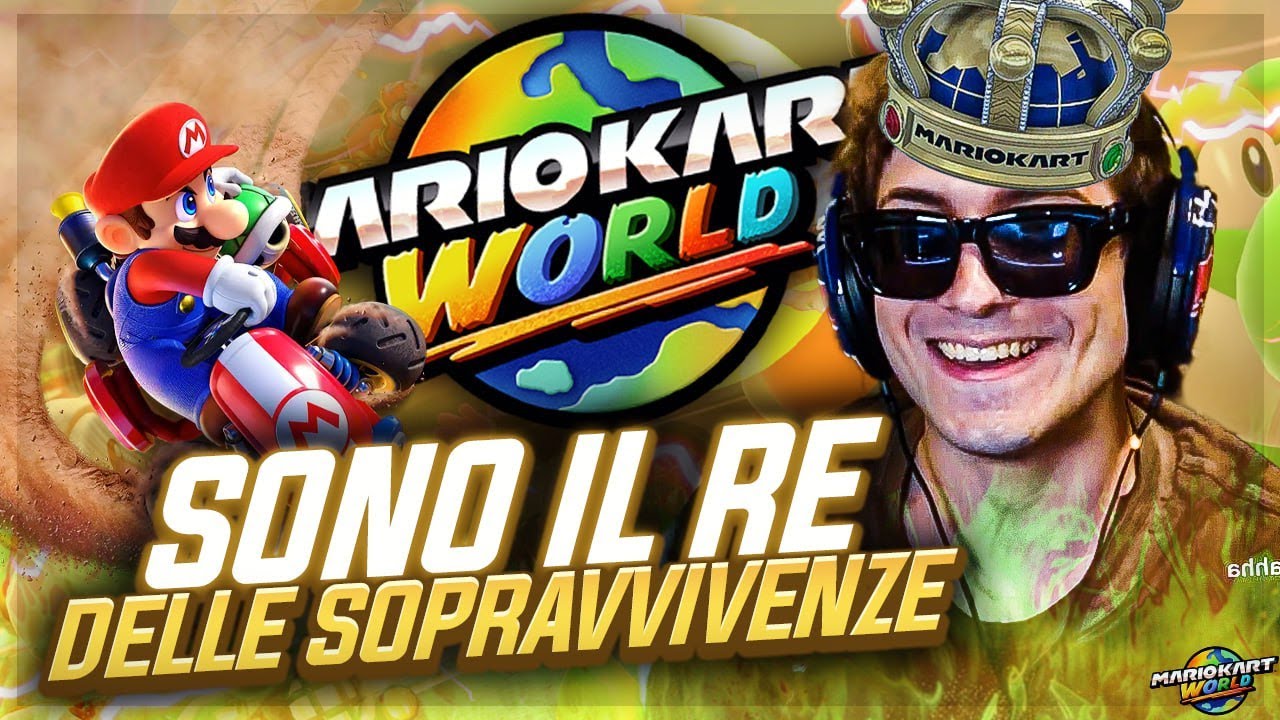 NON RIESCO a SMETTERE DI VINCERE ! Mario Kart World