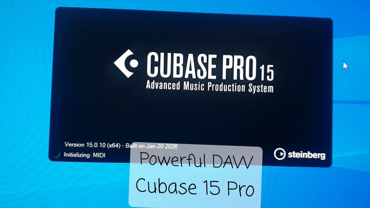 Powerful DAW Cubase 15 Pro 2026