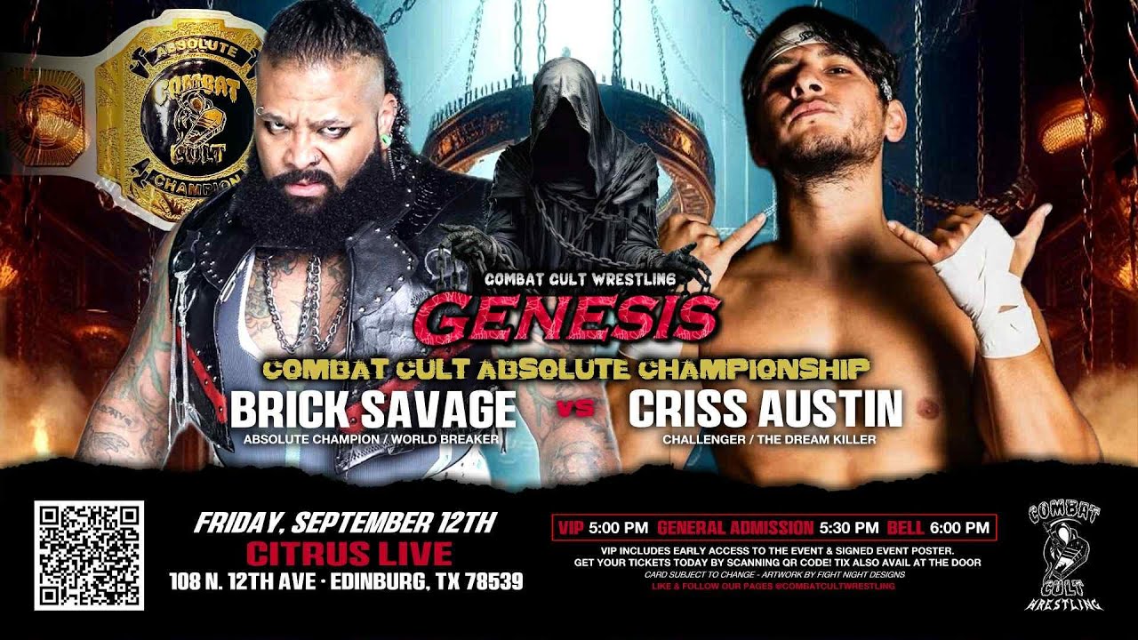 Brick Savage vs Criss Austin | Combat Cult Absolute Championship | FULL MATCH