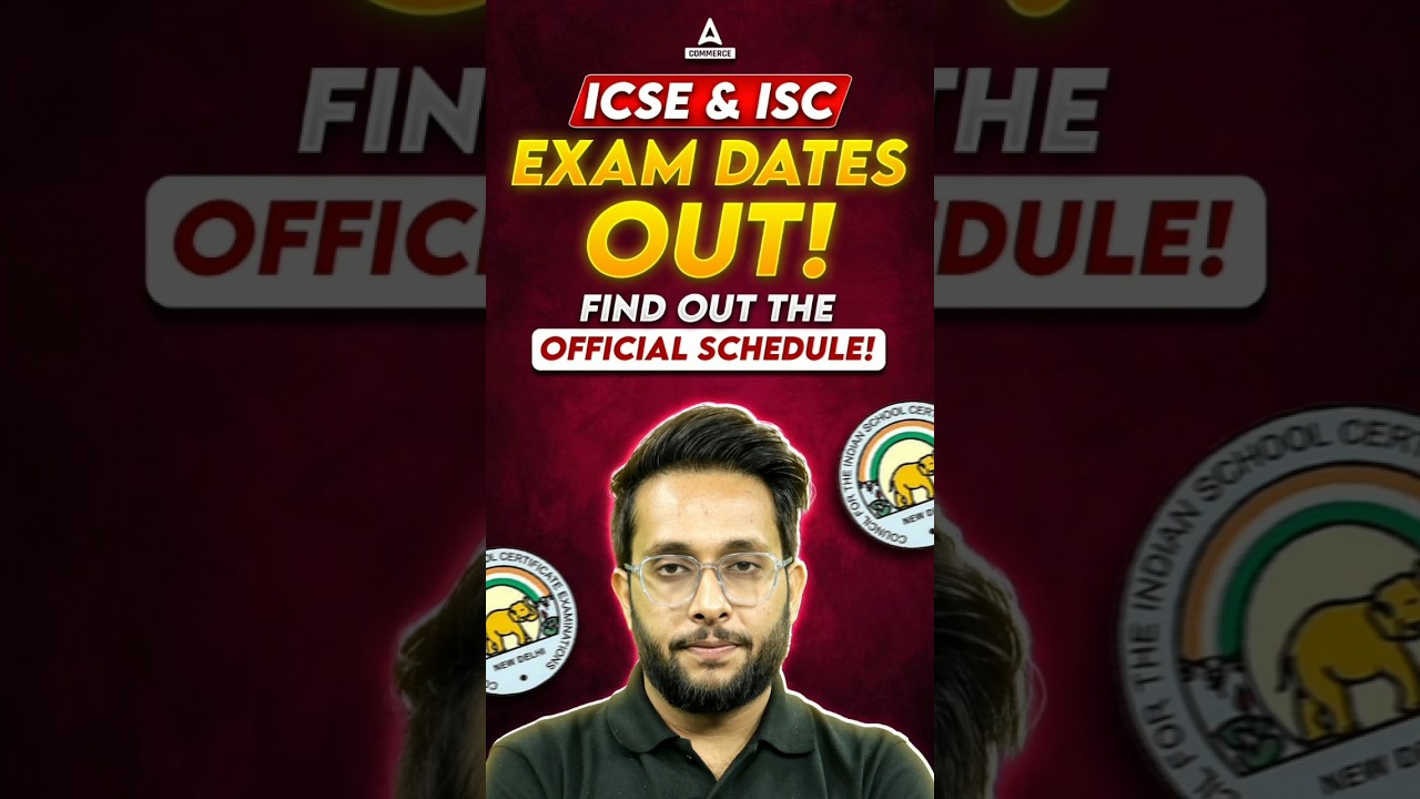 ICSE & ISC 2025 Exam Dates Out! | Important Updates for Students! #icseboard