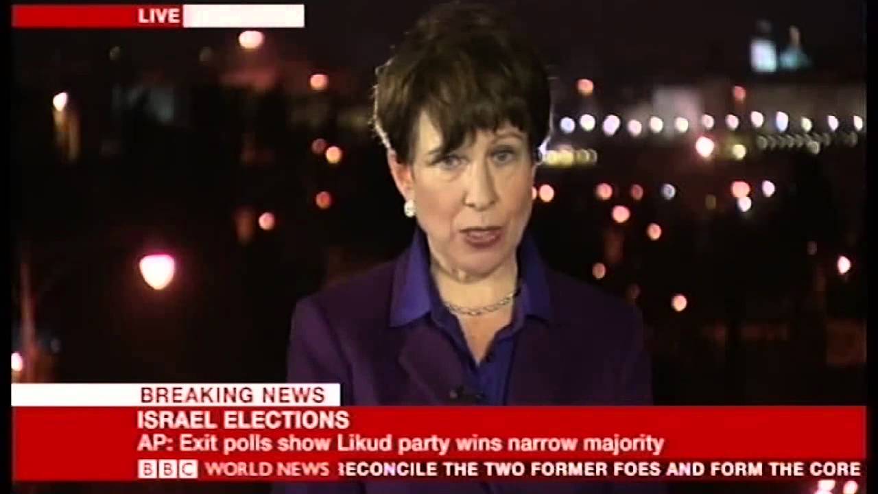 BBC 2013 Israel Election Coverage with MK Dr. Einat Wilf