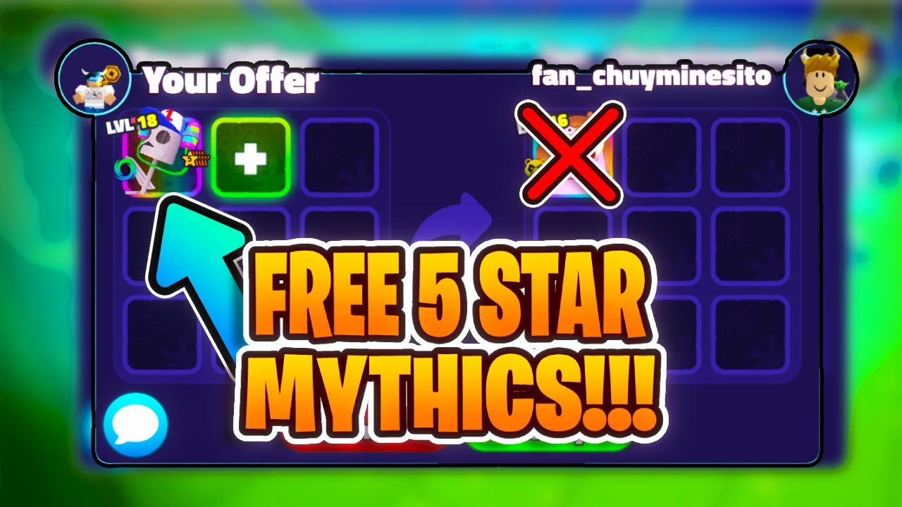 I GAVE AWAY *5 STAR* MYTHICS IN SPONGEBOB TD!!!
