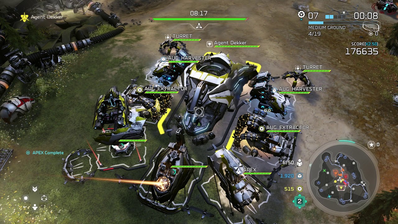 Halo Wars 2 Terminus Firefight #4 (Wave 1 to 57) Decimus