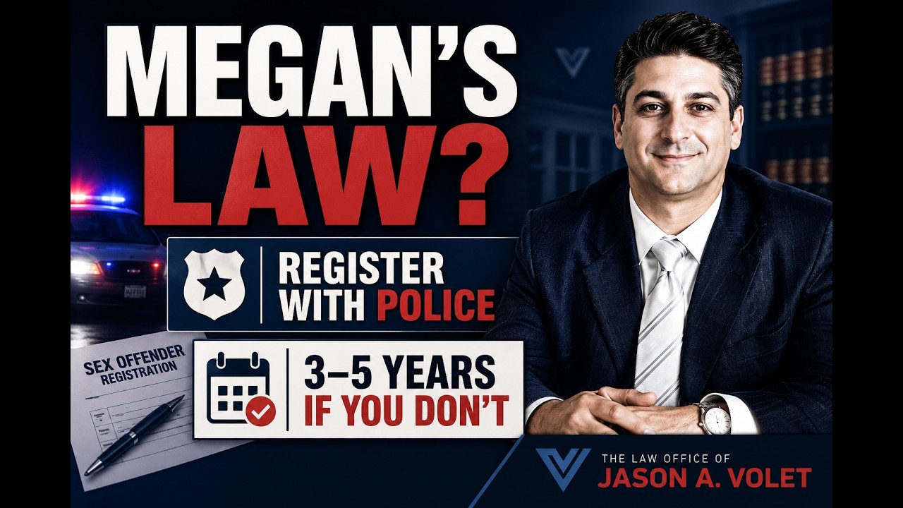 What is Megan's Law? | NEW JERSEY SEX CRIMES ATTORNEY