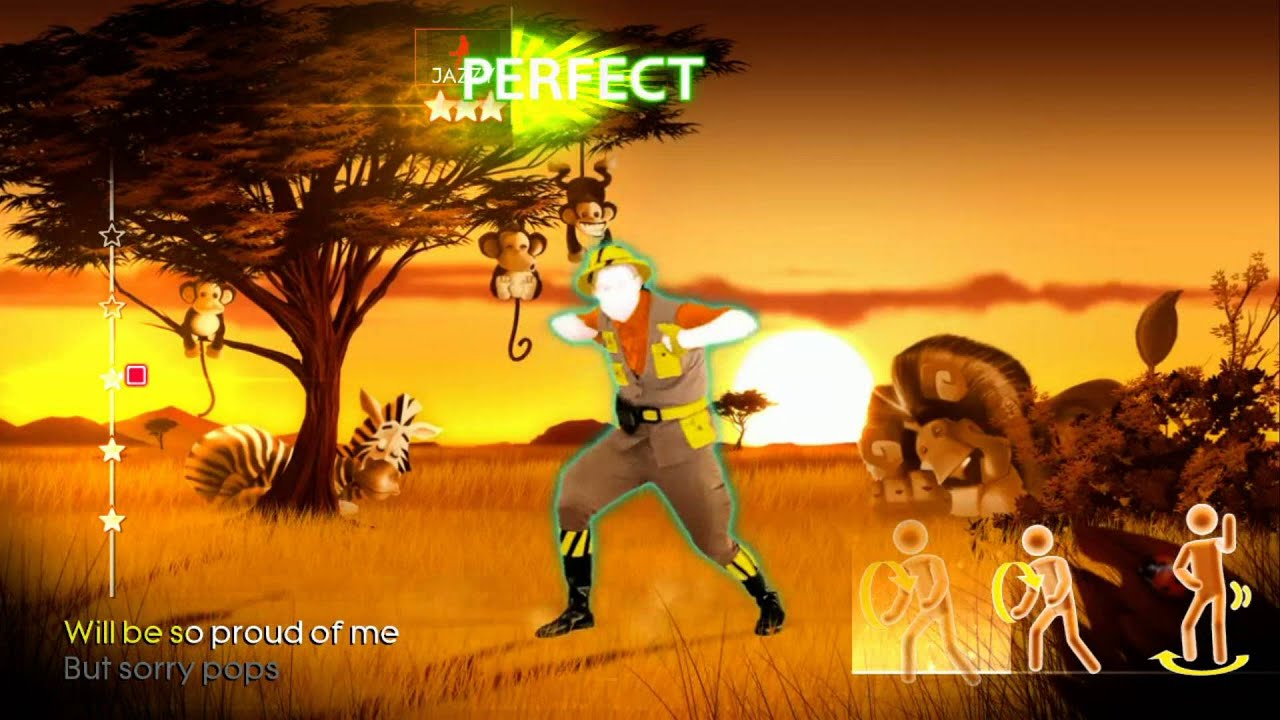 Just Dance 4 DLC - The Lazy Song - Bruno Mars - 5 Stars
