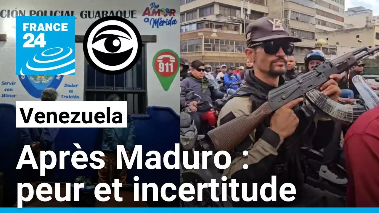 Venezuela : climat de peur et incertitudes, après l’enlèvement de Nicolás Maduro