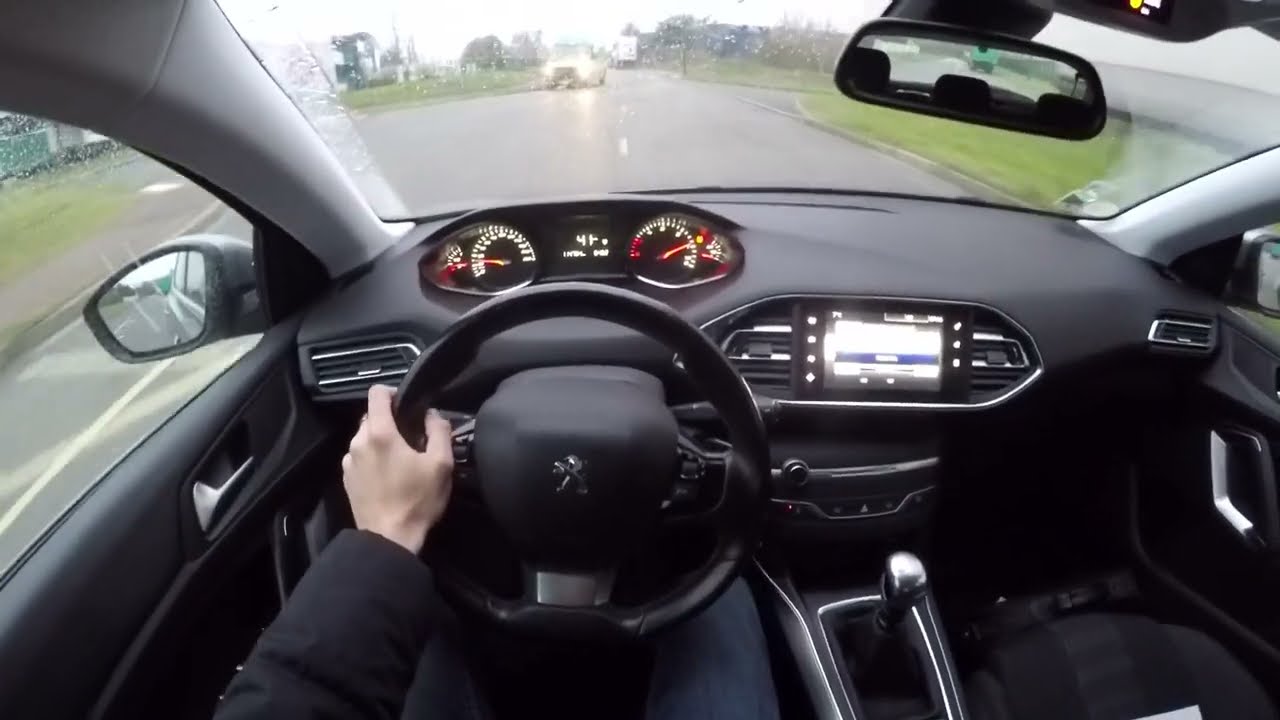 Peugeot 308 II 1.6 BlueHDi (2015) - POV Drive