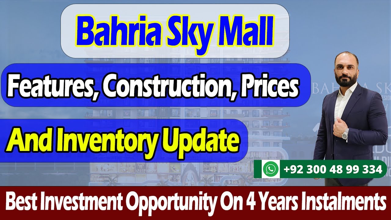 Bahria Sky | Bahria Orchard Phase 4 | Shops & Apartments On Easy Instalments |Best Investment Option