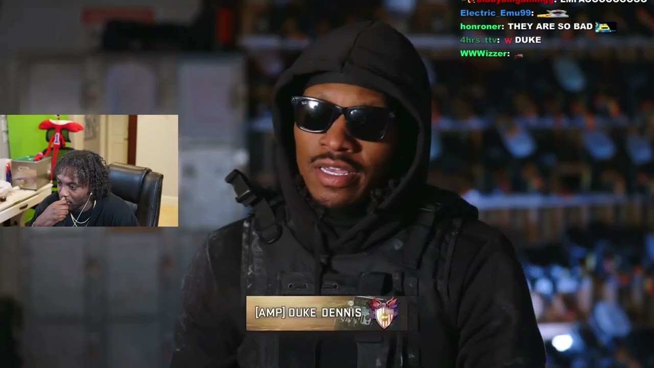 Yourrage Reacts To AMP VS Beta Squad Call Of Duty IRL