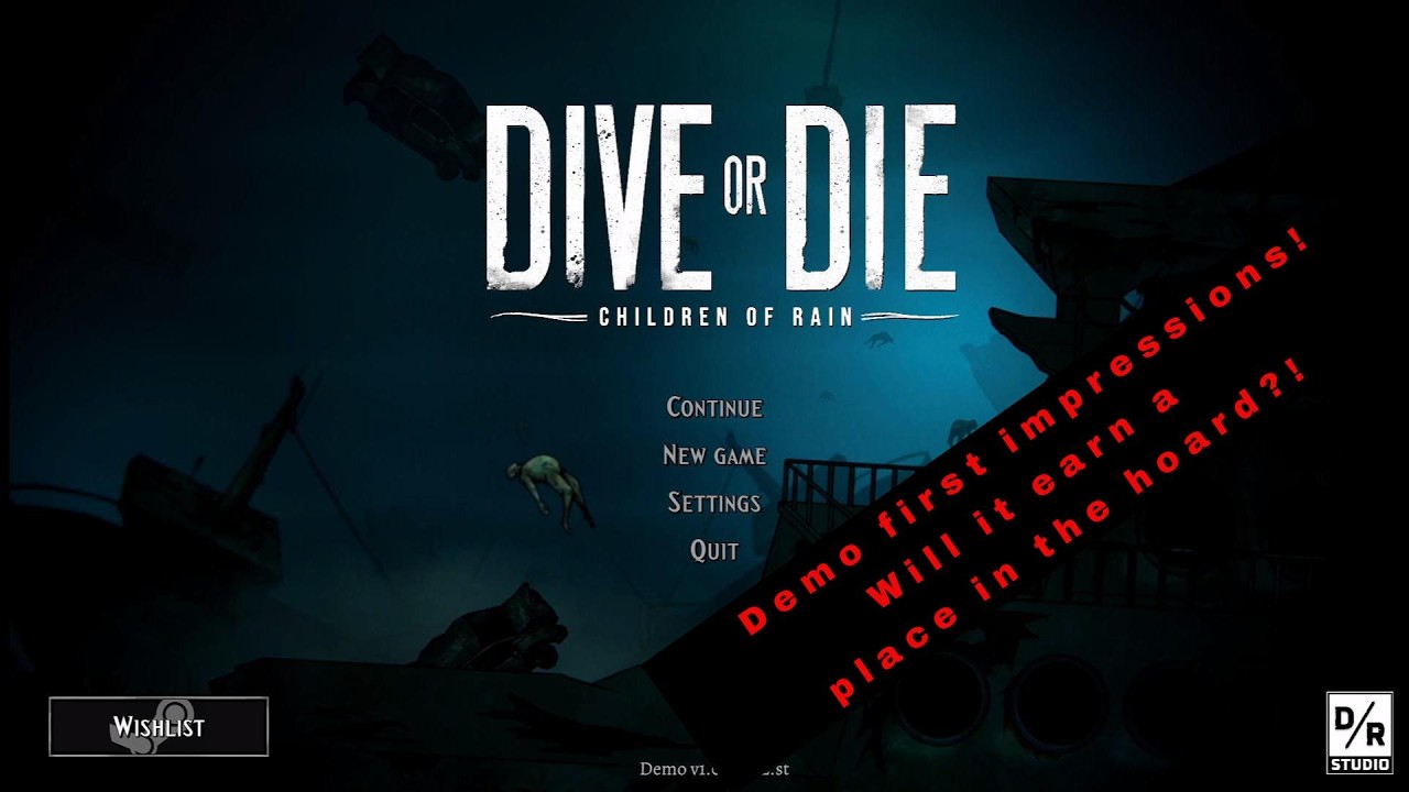 Демо Dive or Die &mdash; жестокий рогалик в жанре хоррор-выживания | Первые впечатления и обзор