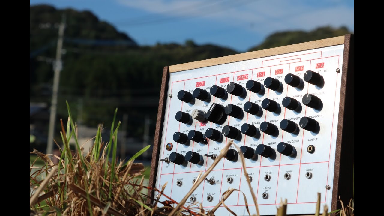 自作シンセでYMO TONG POO  Copy [DIY Synth]