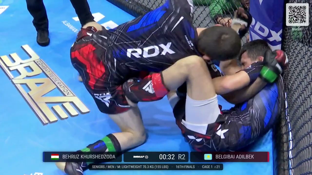 DAY 1. Behruz Khurshedzoda (Tajikistan) VS Belgibai Adilbek (Kazakhstan)