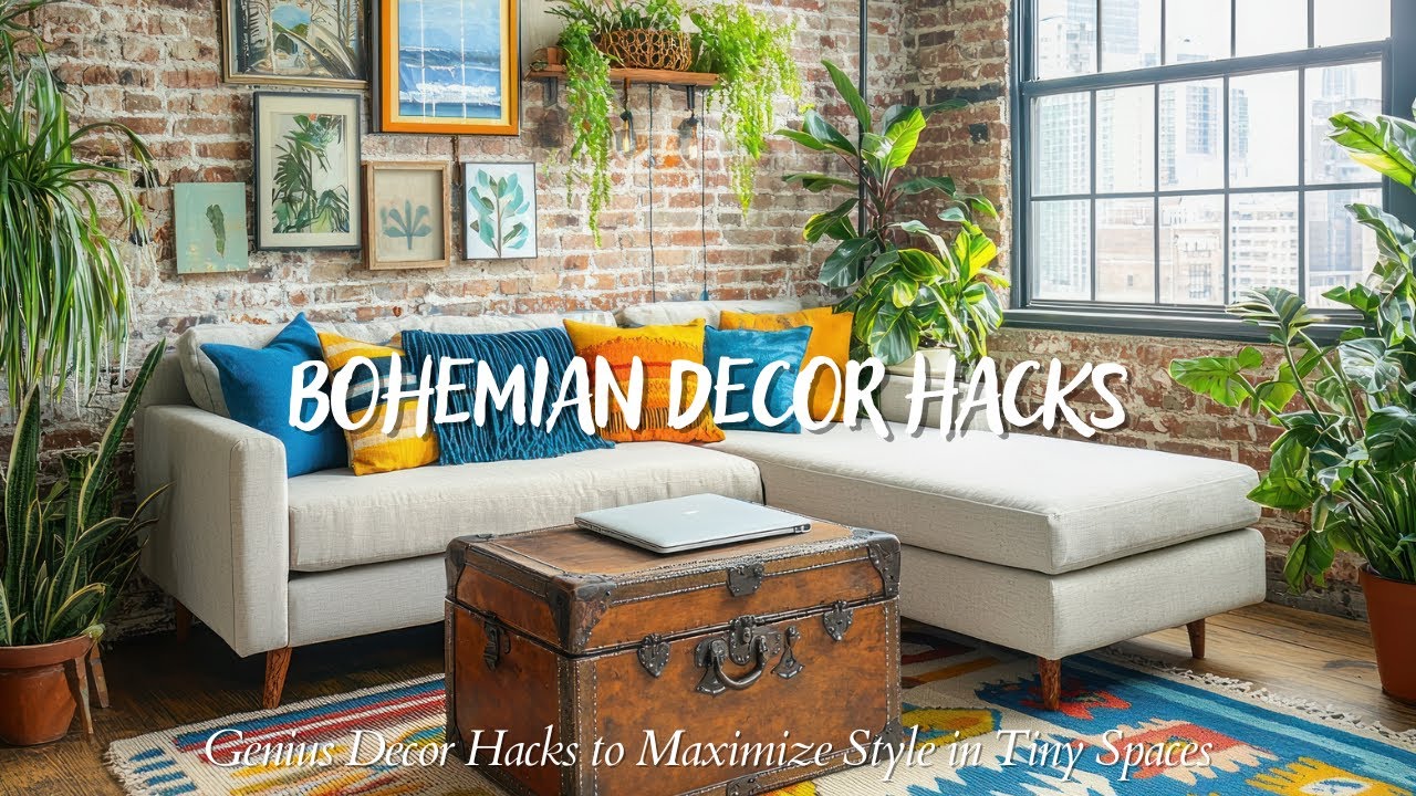 Bohemian Decor Hacks for Small Rooms: Maximize Style in Minimal Space!