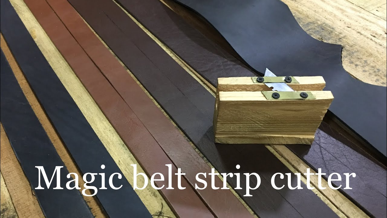 Magic belt strip cutter