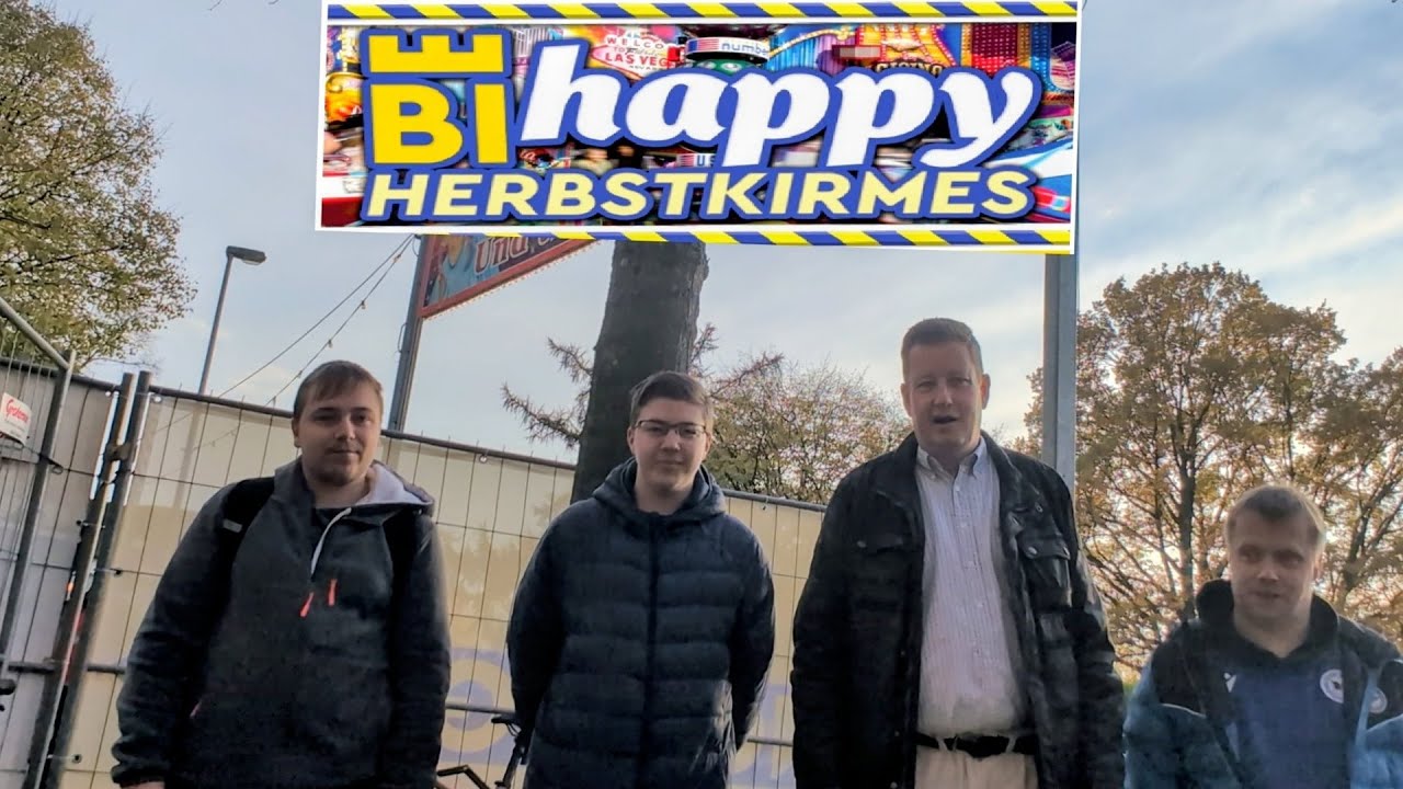 Mit Mr. Unheilig, Adrian und Dennis auf der Herbstkirmes an der Radrennbahn (am 02.11.2025)