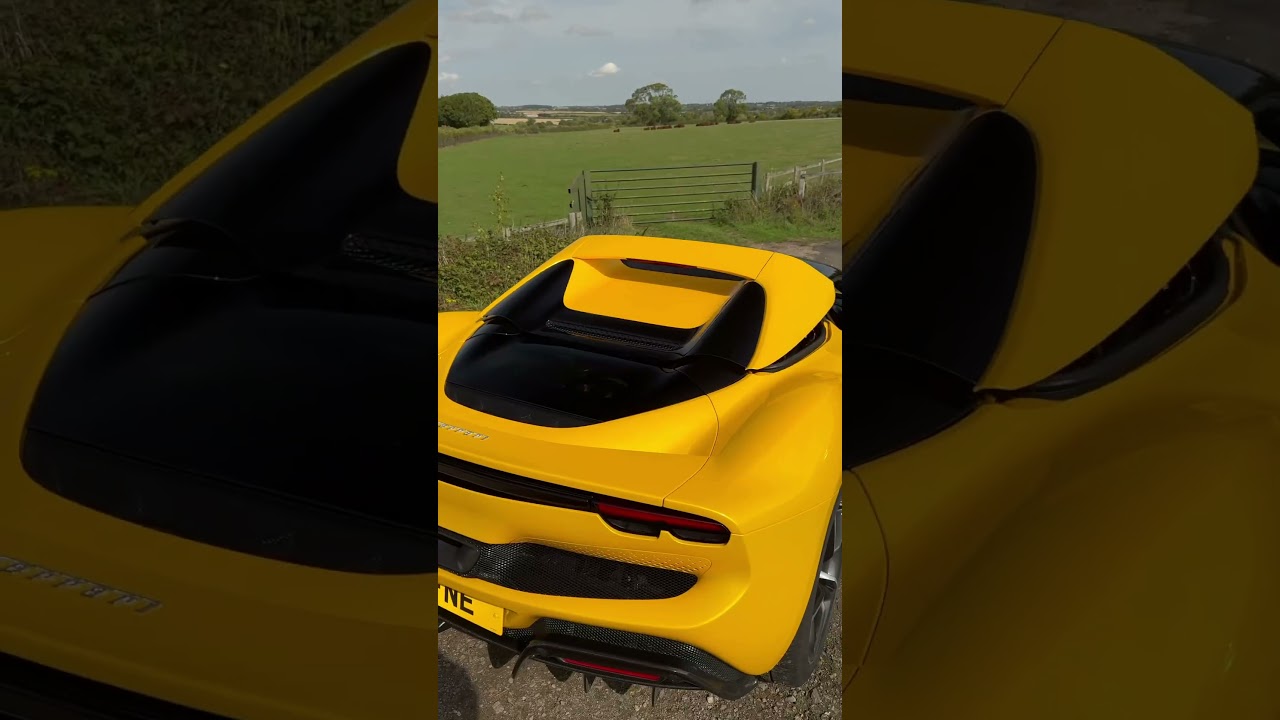 Ferrari 296 GTS! 🫨 Insane startup sound 