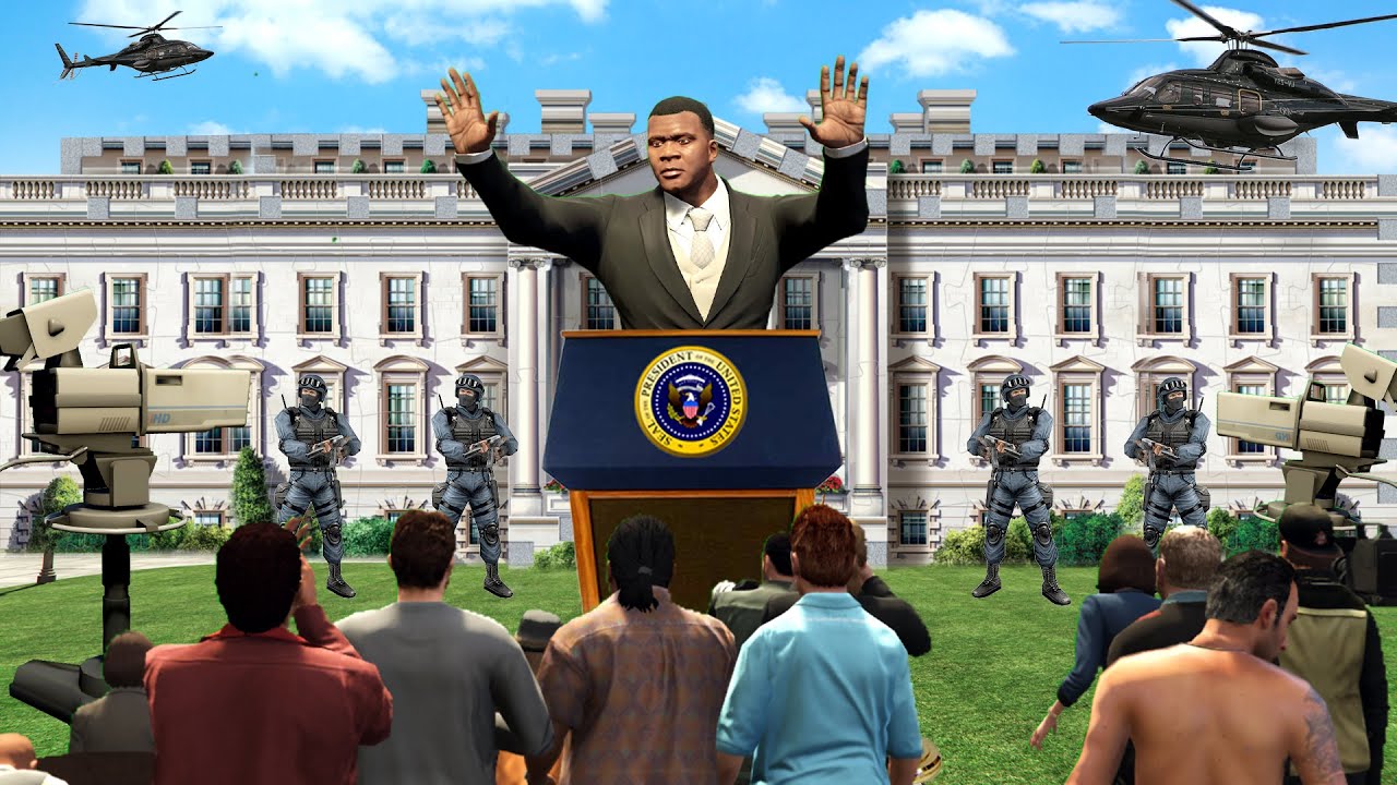 GTA 5 : Franklin Became PRESIDENT of Los Santos in GTA 5