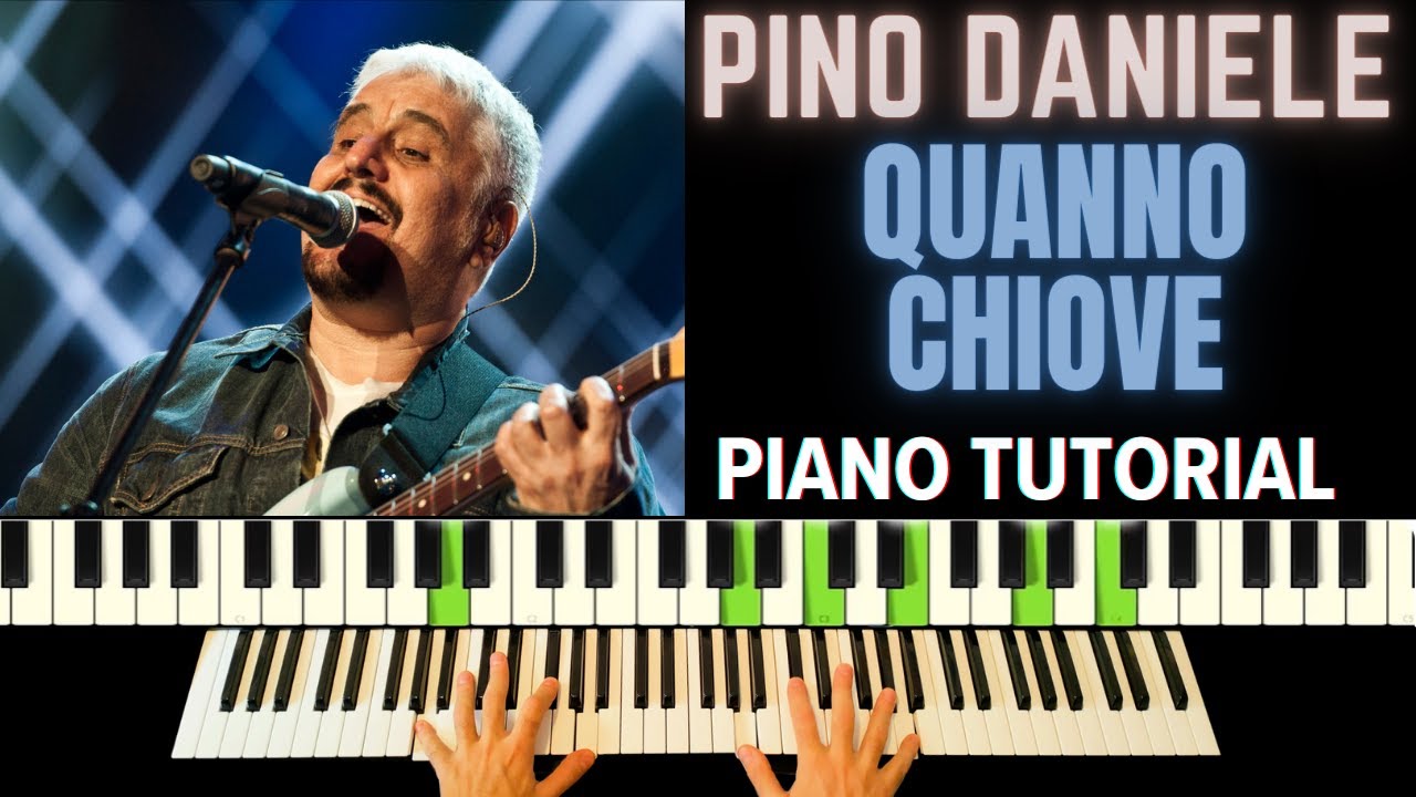 Tutorial Tastiera: Come suonare 'Quanno Chiove' di Pino Daniele in una band