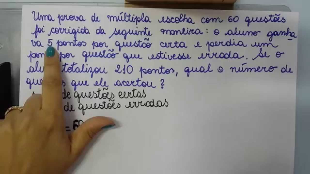 # 2 Sistemas de equação do 1º grau - Resolução de Problemas - Prof Edna