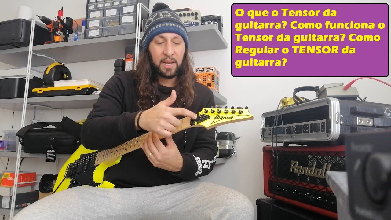 Como Regular o TENSOR da guitarra? O que &eacute; o TENSOR? Como funciona o Tensor?
