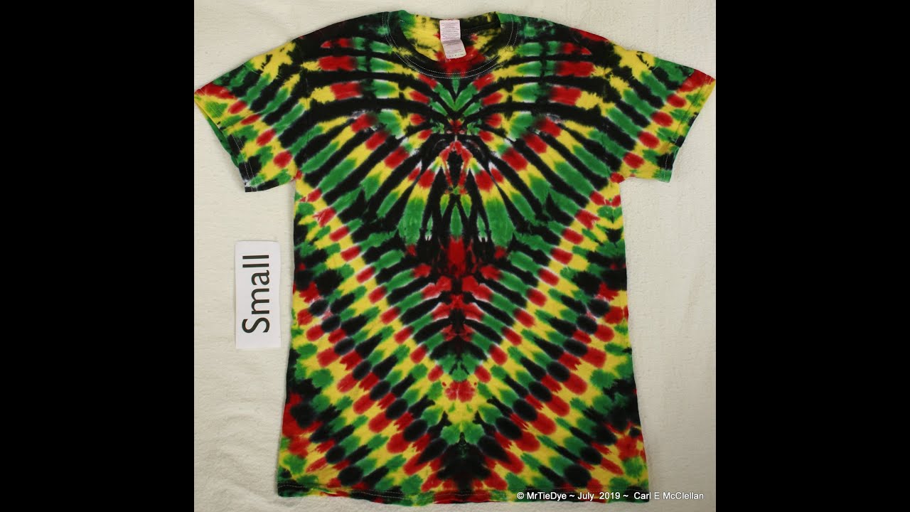 Tie Dye a Rasta DNA Spider V Tee