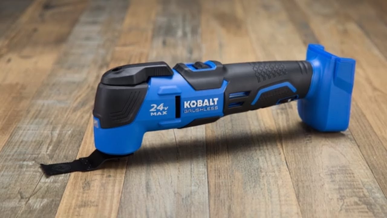 Kobalt 18-Piece Cordless 24-Volt Max Oscillating Multi-Tool Kit